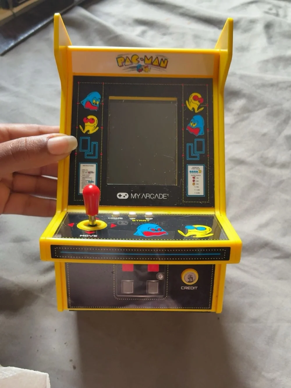 Pac-Man Mini Arcade Game Console - Yellow